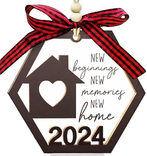 YXOTJHS 2024 House Warming Gift - First Christmas New Home Ornament