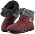 Reimferce Womens Snow Boots for Winter: Comfortable & Warm for All Day Wear - Waterproof Non Slip Booties for Commute Outdoor Walking