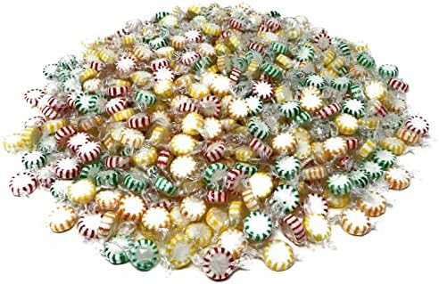Fruit Hard Candy Assortment, Apple, Strawberry, Lemon & Orange, 96 Oz