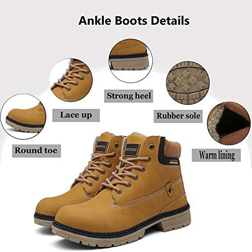 Eagsouni Mens Womens Winter Snow Boots