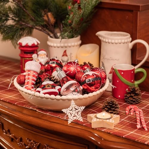Valery Madelyn 70ct Christmas Ball Ornaments Tree Decorations Set