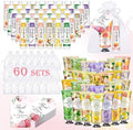 KONEUK 60 Pack Hand Cream Bulk and Lip Balm Bulk Sets, Thank You Gifts
