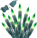St. Patrick's Day Green Lights, 20FT 100 Count Incandescent Mini String Lights, Connectable Waterproof Fairy Light Plug in Halloween Christmas Decorations for Indoor Outdoor Home Patio Party Decor
