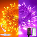 200 LED Connectable String Lights with Remote, Halloween Lights Outdoor