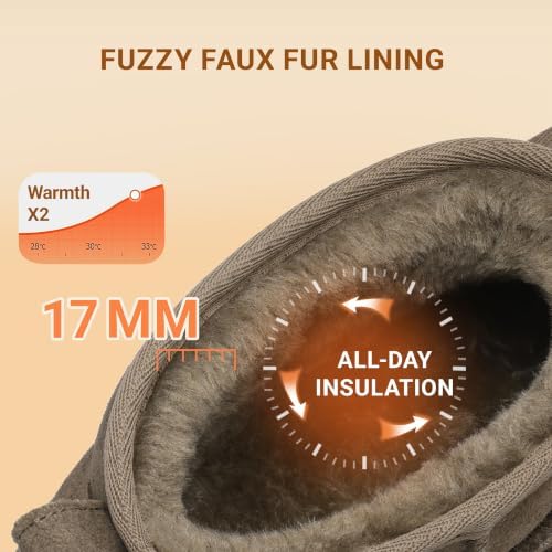 DREAM PAIRS Women's Outdoor Winter Ankle Boots