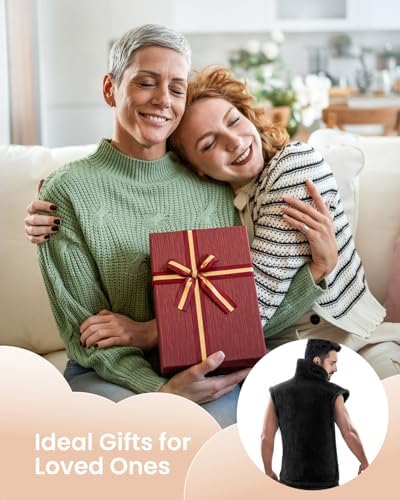 RENPHO King Size Heating Pad for Back, Christmas Gift for Men Dad, 24"x37"