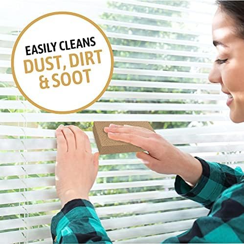 Dry Cleaning Soot Eraser Sponge 36 Pack - Pet Hair, Smoke, Dust and Dirt Remover, Chemical Sponge (36-3x6x1.5) Natural Latex Rubber Made in The USA