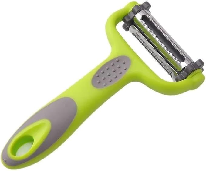 3 in 1 Vegetable and Fruit Peeler - Multifunction Slicer Grater Kitchen Tool for Effortless Preparation | 1Pc