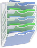 Kuntine.B Wall File Organizer Office Hanging Magazine Holder Wall File Organizer for Office Home