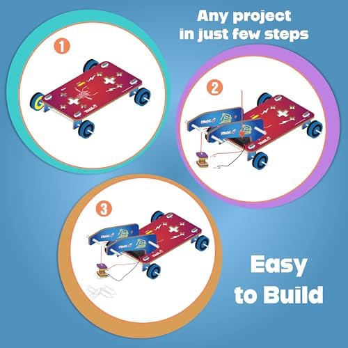 Butterfly EduFields 30in1 STEM Science Projects Kit for Kids Ages 8-10-12