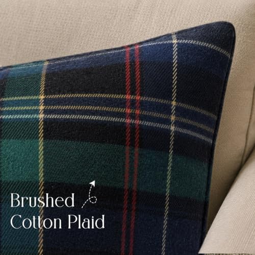 Christmas Decorations - Set of 4 Heritage Throw Pillow Covers, 18"x18"