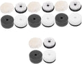 Veemoon 4sets 4pcs Shoe Cleaning Brushes Polishing Brush Kit Multifunctional Shoe Polisher Accessories for Sneakers Easy to Use Portable 4pcs*4