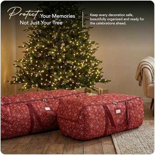 Covermates Christmas Tree Duffel Bags, 2-Pack, Fits 5 ft & 7.5 ft Trees