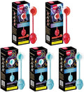Amos TastySounds Audio Music Lollipops - Singing Lollipop Candy Suckers Party Favors - 5-Pack w/ 2x Strawberry! 3x Blueberry