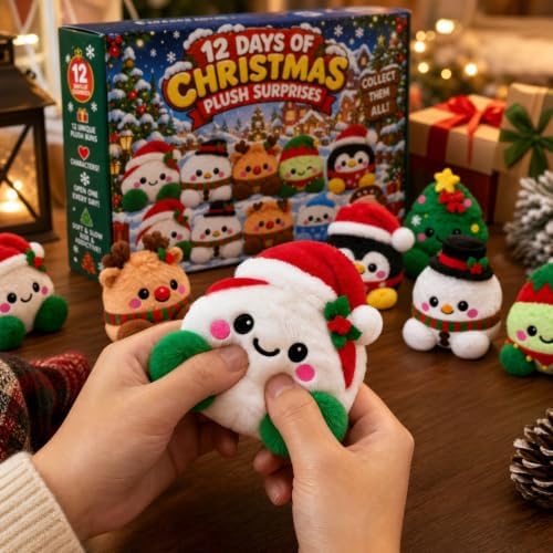 12 Days Advent Calendar 2026 Christmas Fun Dumpling for Adult Gifts