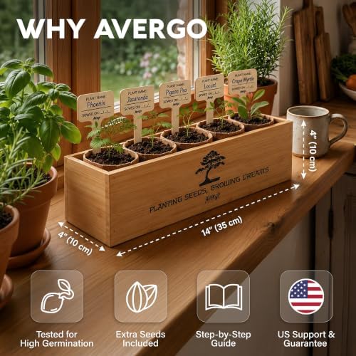 Bonsai Tree Kit Deluxe - Growing 5 Unique Japanese Bonzai Trees