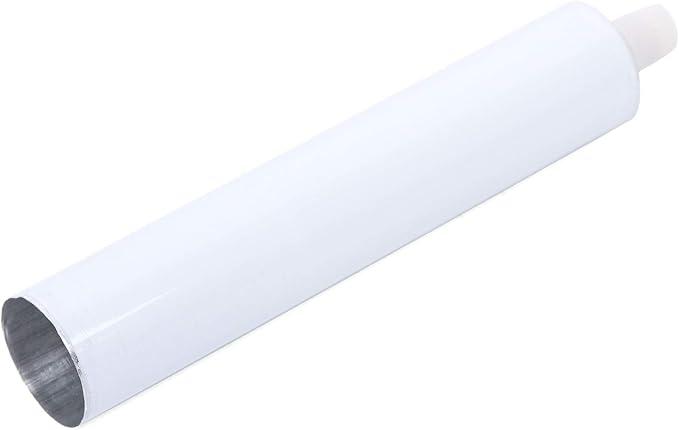 DNYSYSJ 100ml Refillable Aluminum Tubes, White, 100PCS | Needle Cap, Squeezable Containers, Empty Toothpaste & Lotion Tubes, Travel Toiletry, Cosmetic Samples