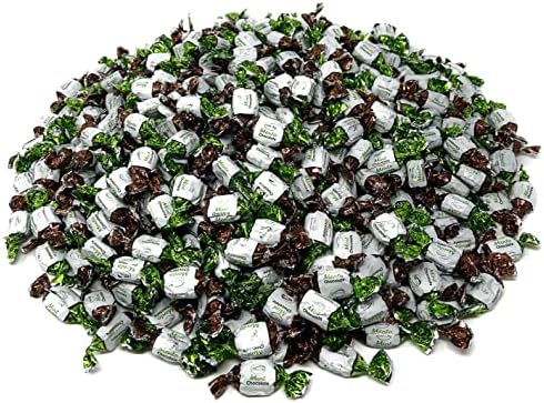 Chocolate Filled Mints, After Dinner Candy, Individually Wrapped, 96 Oz