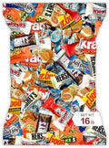 Chocolate Assorted Bulk Candy - 16 LB - Chocolate Candy Variety Pack - Bulk ChocolateCandy, Milk, Dark - Mix for Bag Stuffers - Candies - Chocolates