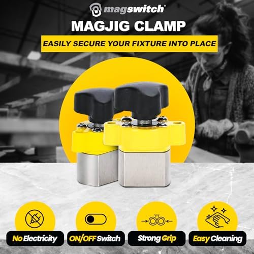 Magswitch MagJig 150 2-Pack Switchable Magnetic Hold-Downs