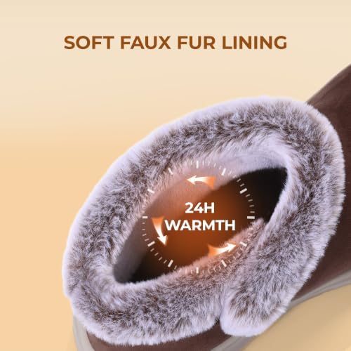 DREAM PAIRS Women's Winter Warm Boots
