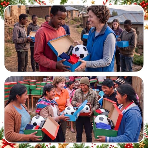Sosation 60 Pcs/12 Sets Operation Christmas Charity Gifts Set