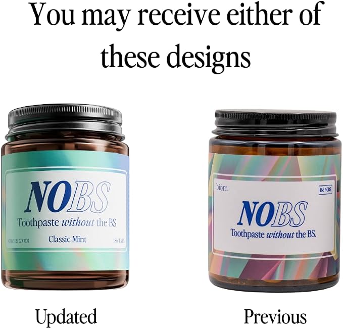 NOBS (No Bad Stuff) Toothpaste Tablets (3 Month), NOBS Jr, & Floss Bundle - Nano Hydroxyapatite, Fluoride Free, Eco & Travel Friendly - Remineralize with NHA