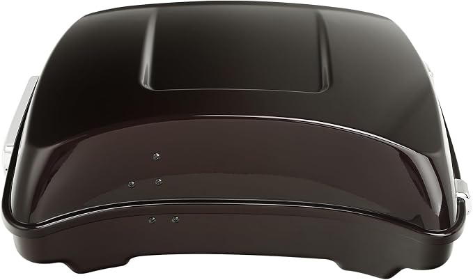 5.5" Razor Motorcycle Trunk W/Latch Key Fit For Harley 2014-2025 Touring CVO Road King Street Glide Electra Glide Ultra Limited Pack Black Forest & Wineberry