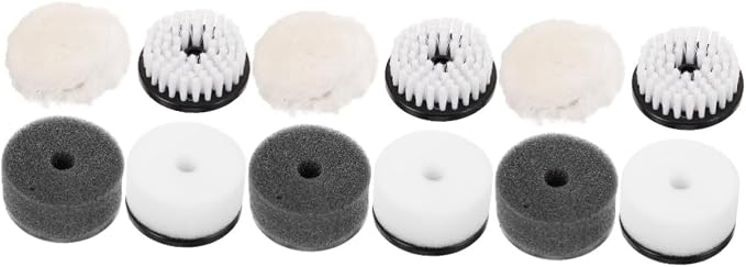 Homoyoyo 12pcs Shoe Care Kit Polishing Brush for Includes Dust Brush for Shoe Maintenance and Removal