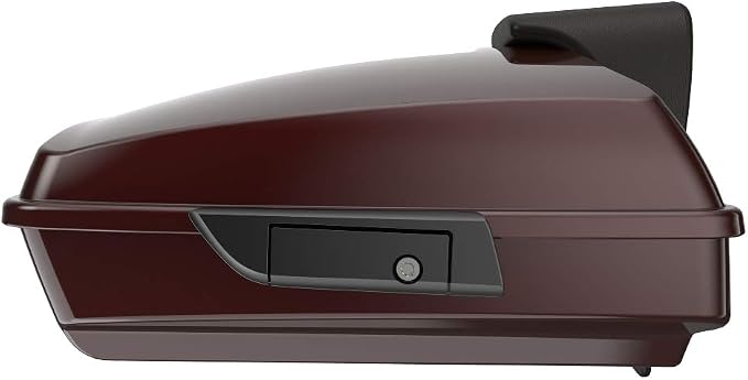 Advanblack Road Glide Tour Trunk Pack Twisted Cherry Razor Tour Trunk Pack Backrest Pad for '97-'25 Harley Touring Road King Street Glide Electra Glide CVO models