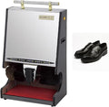 Heavy Duty Shoe Polisher Machine, Commercial Induction Shoe Polishing Machine, Public Electric Shoe Cleaner & Polisher, Electric Shoe Polisher Plug-In Shoe Buffer with Polish Box,K