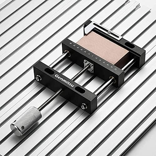 Genmitsu T-Slot Table 6060 Extension Aluminum Spoilboard for CNC Router Machine PROVerXL 4030 XY-Axis Extension Kit, 840 x 600 x 15mm (33.1''x 23.6''x 0.6'')