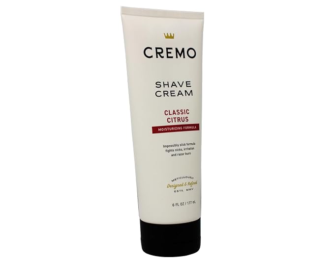 Cremo Classic Citrus Shave Cream 6 oz (Pack of 8)