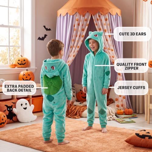 Get Trend Pokemon Halloween Costume One-Piece Pajamas for Kids, Loungewear