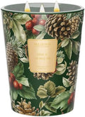 M&SENSE Pine Noble Fir Soy Candle, 35oz 3-Wick, Winter Scented Candles