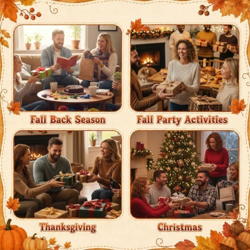 24 Sets Thanksgiving Leaf Gifts Believe in Yourself Fall Party Favors