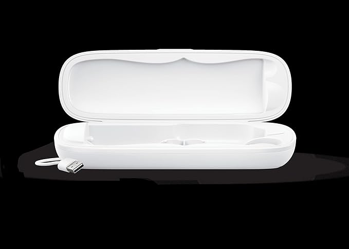 Philips Sonicare ProtectiveClean 6500 Rechargeable Electric Toothbrush, with Pressure Sensor, 3 Cleaning Modes, SmarTimer and QuadPacer, 14-Day Battery Life, Charging Travel Case, White, HX6462/05