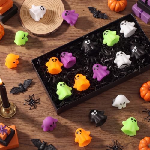 Thenshop 30 Pcs Halloween Ghost Balls Bulk Halloween Party Favors