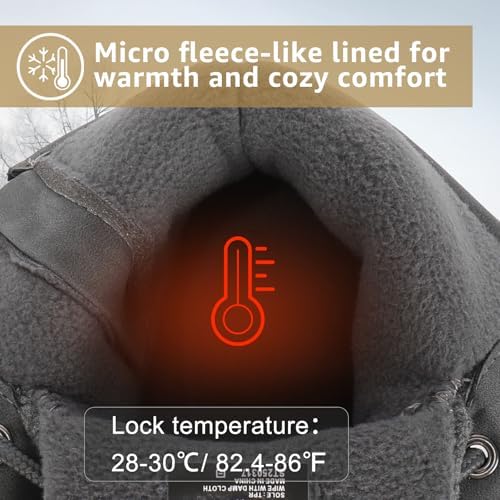 STQ Duck Boots for Women Waterproof Winter Boots Insulated Snow Boots