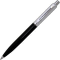 Sheaffer Signature Sentinel diamond cut chequered cap and Black Barrel Tuxedo Ballpoint Pen