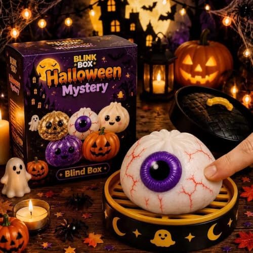 Halloween Novelty Squeeze Toy (Purple Vampire)