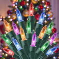 LED Christmas Lights Indoor Outdoor, 66FT 200 Count Mini String Lights