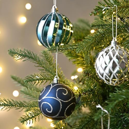 Valery Madelyn 35ct Christmas Tree Decorations Ball Ornaments 2.76 Inches
