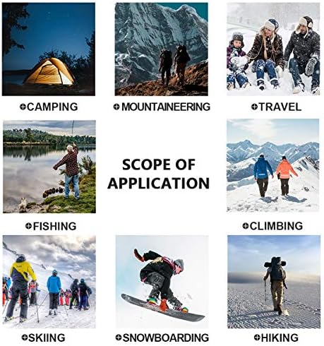 Men's hiking Snow Pants Skiing Winter Insulated Fleece lined Outdoor Water Repellent camping,walking,fishing