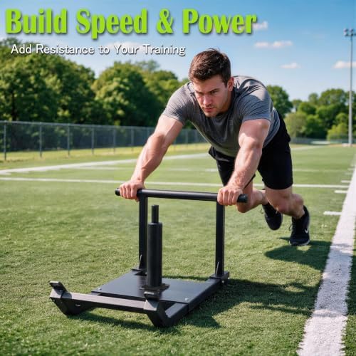 GanFindX Workout Weight Sled for Speed & Athletic Strength Training