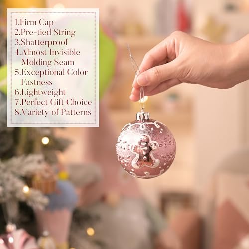 Valery Madelyn 80ct Christmas Ball Ornaments Tree Decorations Set
