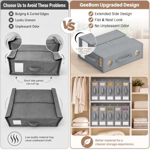 9 Pack Sheet Organizers and Storage, Bed Sheet Organizer