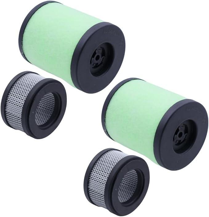 EMF20 Vacuum Oil Mist Filter Kit Fit for Edwards E2M28 E2M18 E1M18 RV12 RV5 RV3 Rotary Vane Pump A22304199 Oil Mist Element A22304077 Odour Element