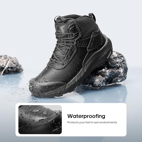 NORTIV 8 Men's Waterproof Military Tactical Work Boots