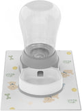STALTWO 1.6 Gallon Automatic Dog Water Dispenser, Non-Slip Mat, BPA-Free | Pet Water Dispenser, Large Capacity Water Feeder for Cats and Dogs, Refill Less Often